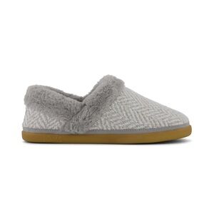 TOMS Oslo Convertible Slipper in Drizzle Grey Herringbone NWT